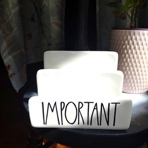 Rae Dunn important letter holder. New.
